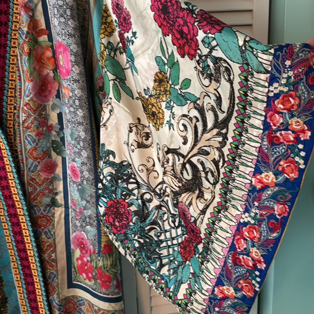 Johnny Was BNWT One of a Kind Beautiful Reversible Kimono O/S - Picture 14 of 16